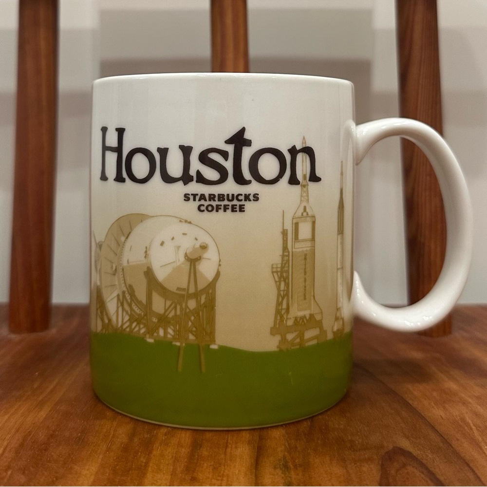 Starbucks Coffee Global Icon Collector Series Houston Mug Cup 2009